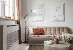Stojanová lampa TAMIE černá, 12W, LED (4)