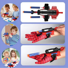 bHome Dětský kostým Spiderman s vystřelovákem 98-110 S