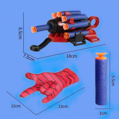 bHome Dětský kostým Spiderman s vystřelovákem 110-122 M