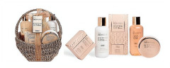 IDC Institute Dárkový koš pro ženy Bath Sensation vanilka a kokos 6v1