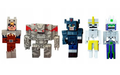 bHome Kolekce figurek Minecraft Dungeons Skeleton 18ks