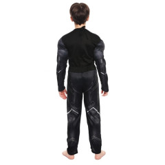 FunCo Dětský kostým Svalnatý Černý panter 122-134 L