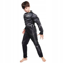 FunCo Dětský kostým Svalnatý Černý panter 122-134 L