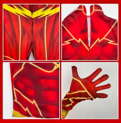 FunCo Dětský kostým Avengers Flash s maskou 134-146 XL