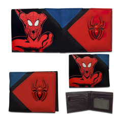 bHome Peněženka Spiderman s 3D kovovým znakem