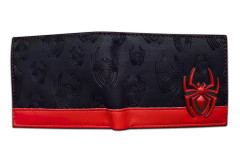 bHome Peněženka Spiderman s 3D kovovým znakem Embossed