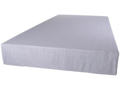 Kaarsgaren 2v1 Tencel prostěradlo a chránič 60x120cm šedá mřížka