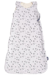 Kaarsgaren Merino spací pytel 60 cm bio ovečky šedé zip na boku