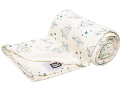 Kaarsgaren Letní deka 100x150cm z biobavlny želvy smaragdové