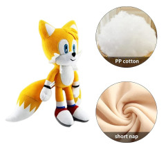 Plush Plyšová hračka Super Sonic Tails 35cm