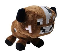 Plush Plyšová hračka Minecraft Kráva hnědá 23cm