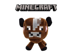 Plush Plyšová hračka Minecraft Kráva hnědá 23cm