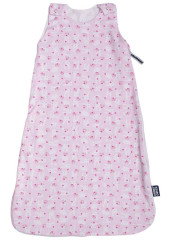 Kaarsgaren Letní spací pytel 60 cm zajíc růžový zip na boku