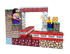 Toybit Magnetická stavebnice Minecraft TNT world 100ks