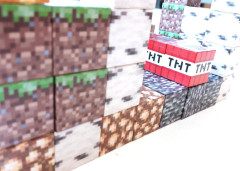 Toybit Magnetická stavebnice Minecraft TNT world 100ks