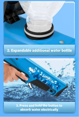 Toybit Automatická vodní puška Water game samonapouštěcí 40cm