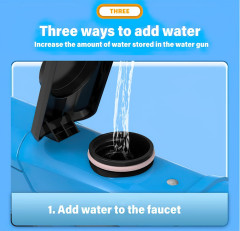 Toybit Automatická vodní puška Water game samonapouštěcí 40cm