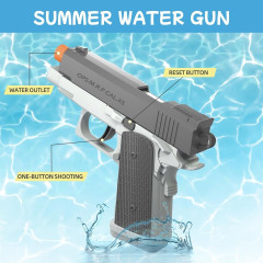 Toybit Vodní pistolka MINI šedá 13cm
