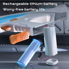 Toybit Automatická svítící vodní puška Yacht samonapouštěcí 47cm