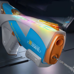 Toybit Automatická svítící vodní puška Yacht samonapouštěcí 47cm