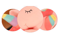 Plush Plyšová hračka Jednorožec spinkající 25cm