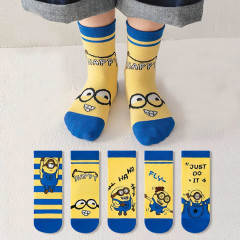 Snugs Dětské ponožky Mimoni 3-5 let 5ks