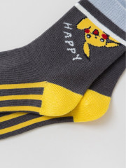 Snugs Dětské ponožky Pokémon Pikachu a pokébal 3-5 let 5 párů