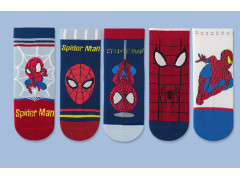 Snugs Dětské ponožky Spiderman Superhero 3-5 let 5 párů