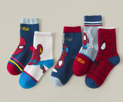 Snugs Dětské ponožky Spiderman Superhero 3-5 let 5 párů