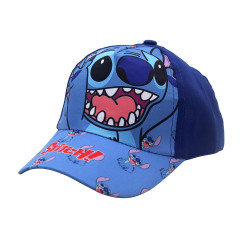 Snugs Dětská kšiltovka Stitch s potiskem M/L