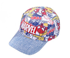Snugs Dětská kšiltovka Komiks Marvel s potiskem a nášivkou M