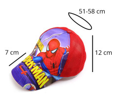 Snugs Dětská kšiltovka Amazing Spiderman s potiskem M/L