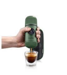 Nanopresso  Moss Green + pevný obal cestovní kávovar (5)