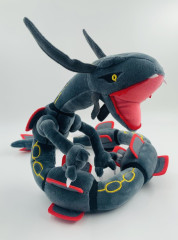 Plush Plyšová hračka Pokémon Rayquaza šedý ohebný 80cm