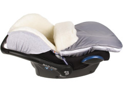 Kaarsgaren Merino fusak do autosedačky šedý
