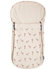 Kaarsgaren Letní fusak z bio bavlny do kočárku i autosedačky – motiv žirafek