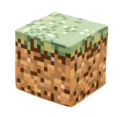 Plush Pěnová kostka Minecraft blok Tráva 20cm
