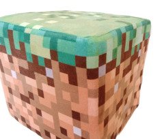 Plush Pěnová kostka Minecraft blok Tráva 20cm