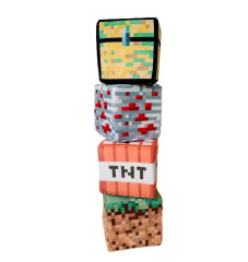 Plush Pěnová kostka Minecraft blok TNT 20cm