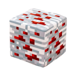 Plush Pěnová kostka Minecraft blok Redstone 20cm