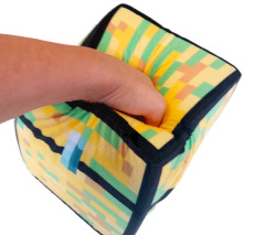 Plush Pěnová kostka Minecraft blok Truhla 20cm
