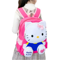 Bagito Dětský batoh Hello Kitty s kapsičkami