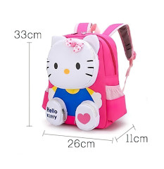 Bagito Dětský batoh Hello Kitty s kapsičkami