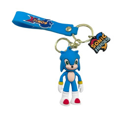 Bagito Dětská klíčenka Ježek Sonic modrý s poutkem a karabinou 22cm