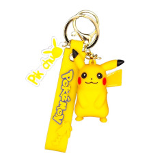 Bagito Dětská klíčenka Pokémon Pikachu s poutkem a karabinou 22cm