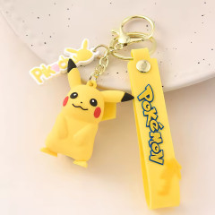 Bagito Dětská klíčenka Pokémon Pikachu s poutkem a karabinou 22cm