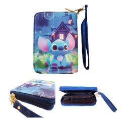 Bagito Dětská peněženka Lilo a Stitch s poutkem a karabinou