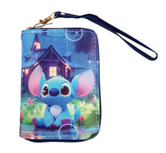 Bagito Dětská peněženka Lilo a Stitch s poutkem a karabinou