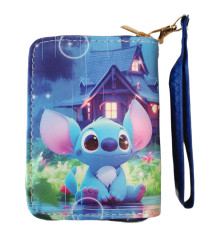 Bagito Dětská peněženka Lilo a Stitch s poutkem a karabinou