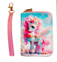 Bagito Dětská peněženka Jendorožec s poutkem a karabinou